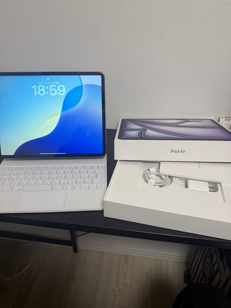 iPad Air M2 13/128GB｜バッテリー100%｜キーボードセット