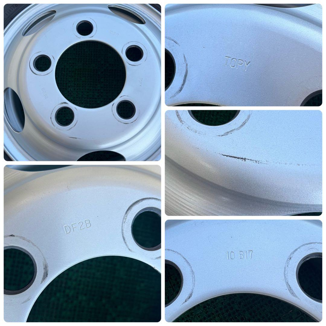 コースター リエッセⅡ スタッドレスタイヤ215/70R17.5・3本①