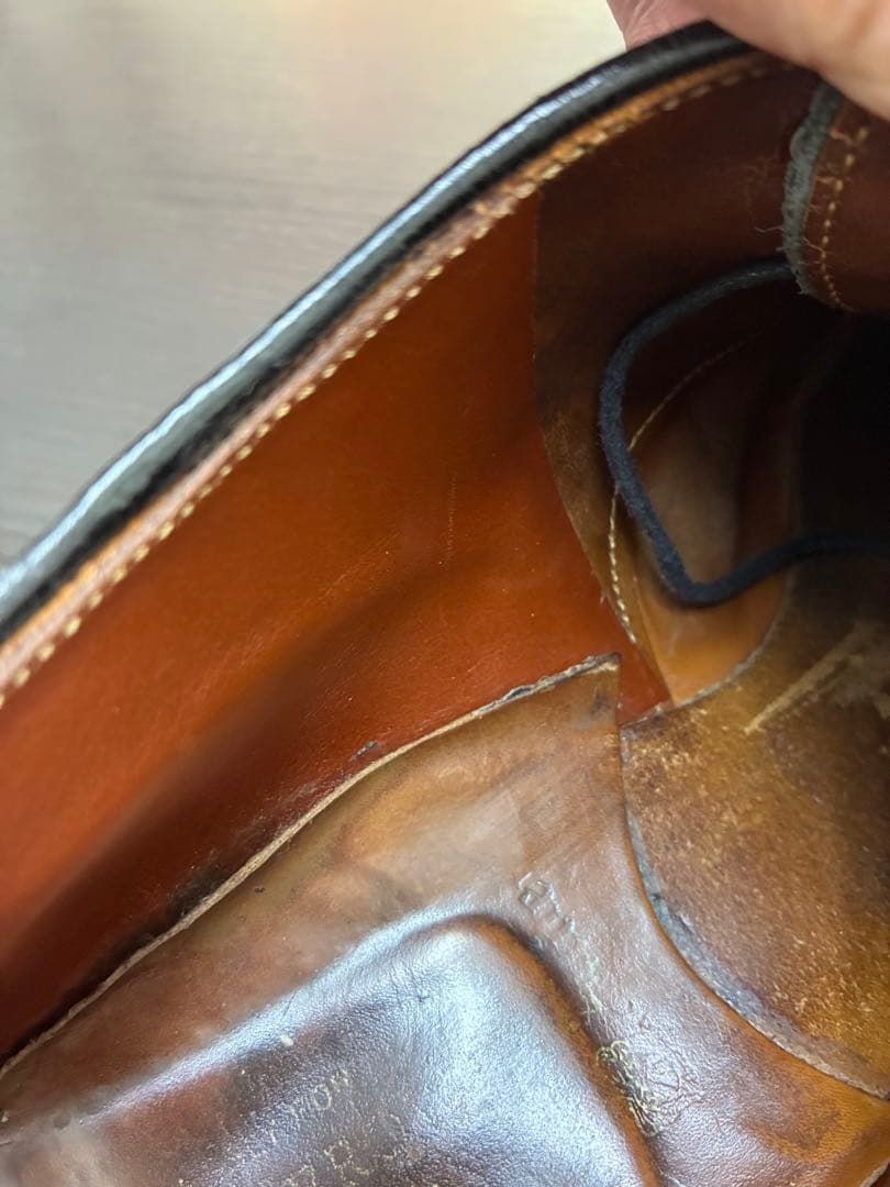 ALDEN オールデン　ストレートチップ　サイズ9D カーフ