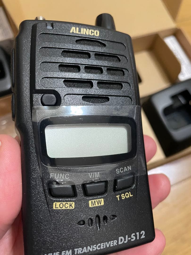 〈美品〉ALINCO DJ-S12 VHF FM TRANSCEIVER 1台