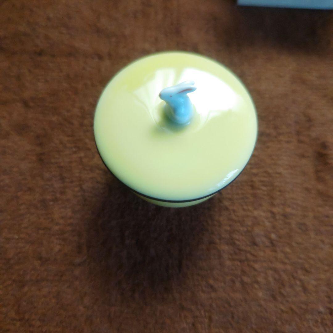 深川製磁　ウサギ　湯呑