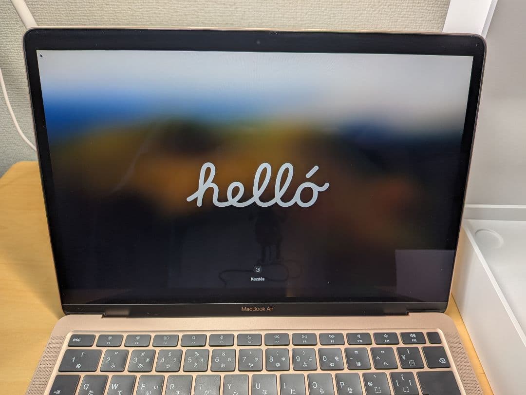 【美品】MacBook Air (M1 2020)ゴールド（オマケ付）