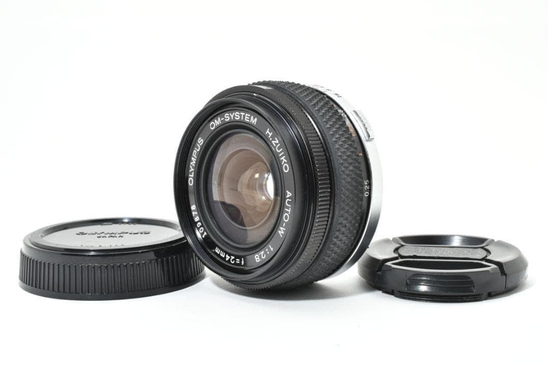 OLYMPUS H.ZUIKO AUTO- W 24mm F2.8 広角レンズ