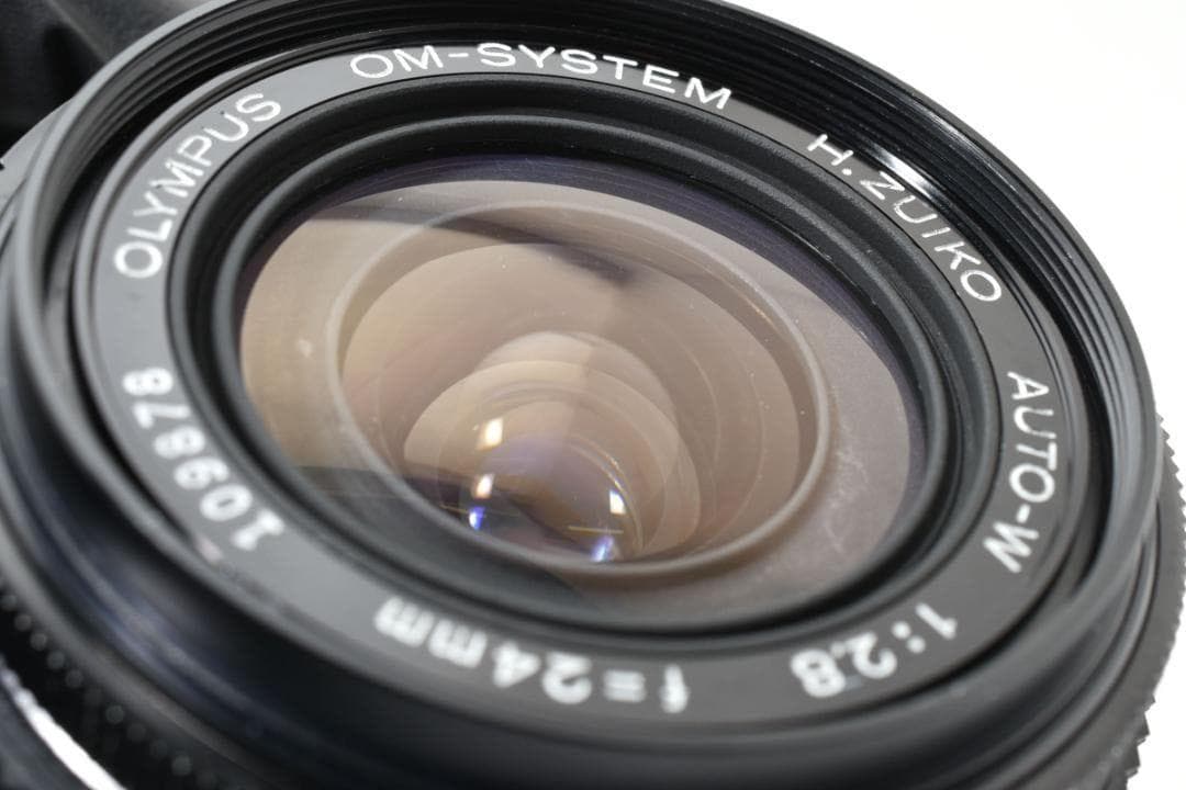 OLYMPUS H.ZUIKO AUTO- W 24mm F2.8 広角レンズ
