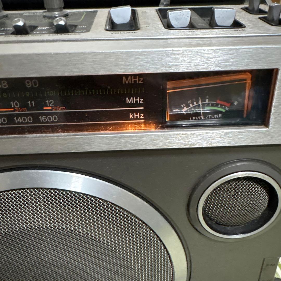 ソニー SONY カセットコーダー ラジカセ CF-1980V 3バンド　レトロ