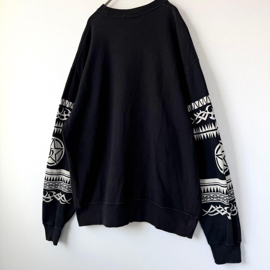 【入手困難✨】ヒステリックグラマー ヒスガール トライバル スウェット 黒 XL