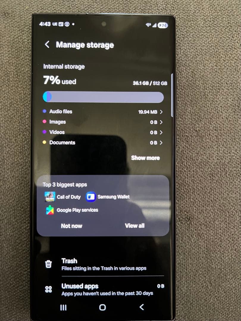 シ*ン様 Galaxy S23 Ultra 512GB SIMフリー 美品 充電