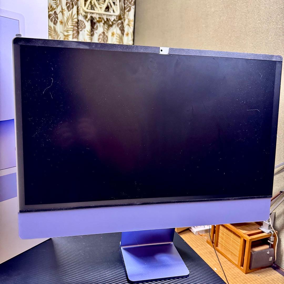 【りょ様ご成約】iMac M1 2021 16GB 512GB パープル