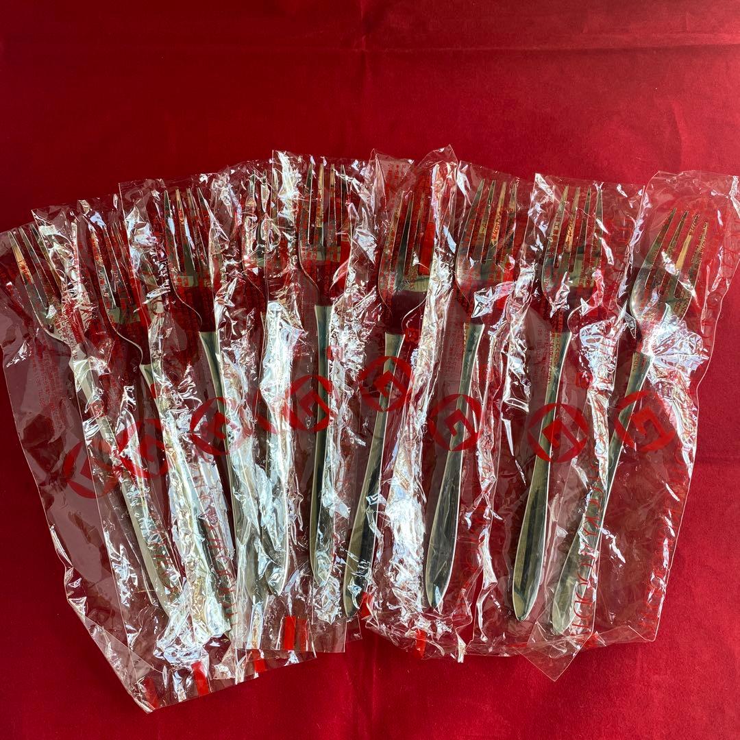 ラッキーウッド　カトラリー28本セット