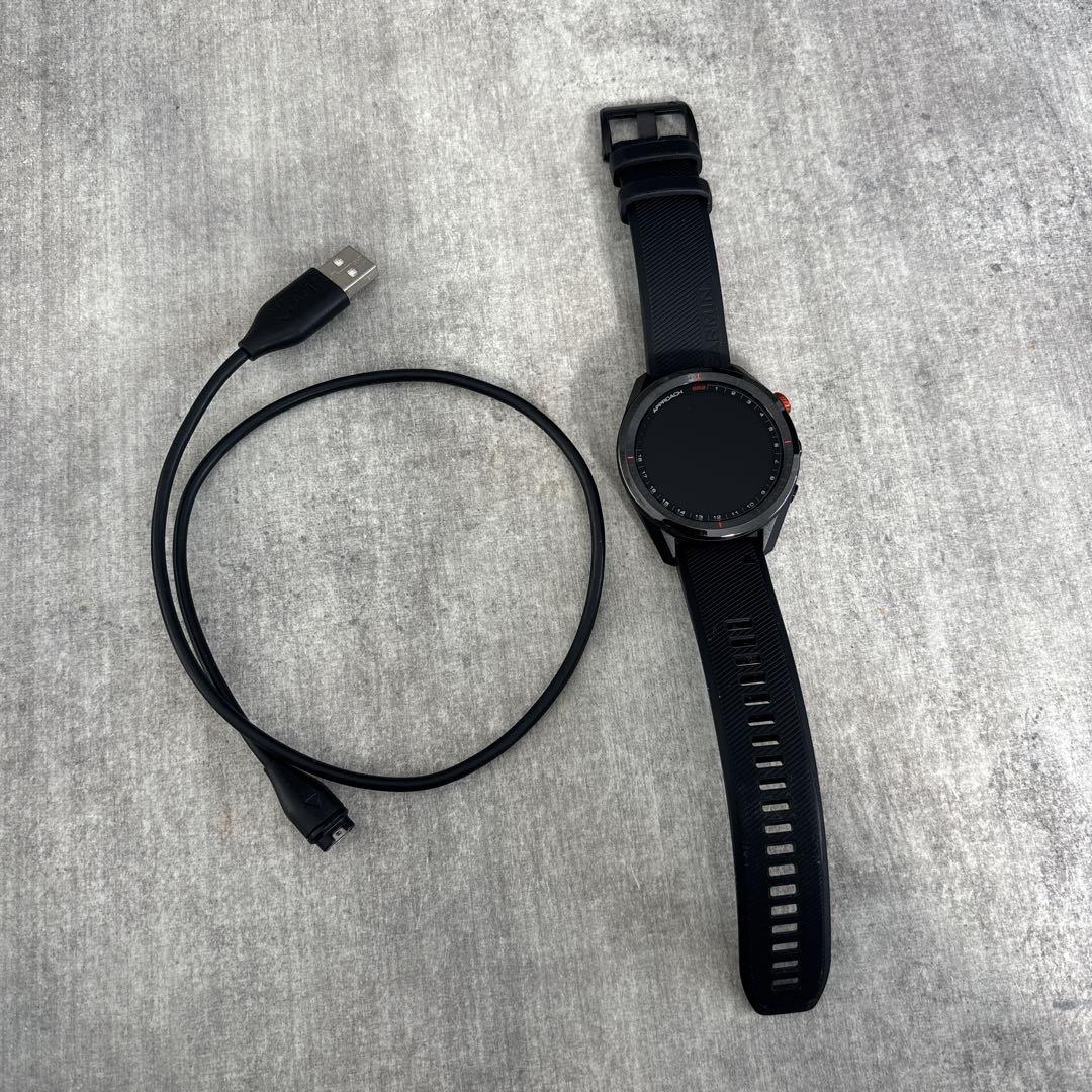 【美品】Garmin GPSナビ ゴルフ用　Approach S62 ブラック