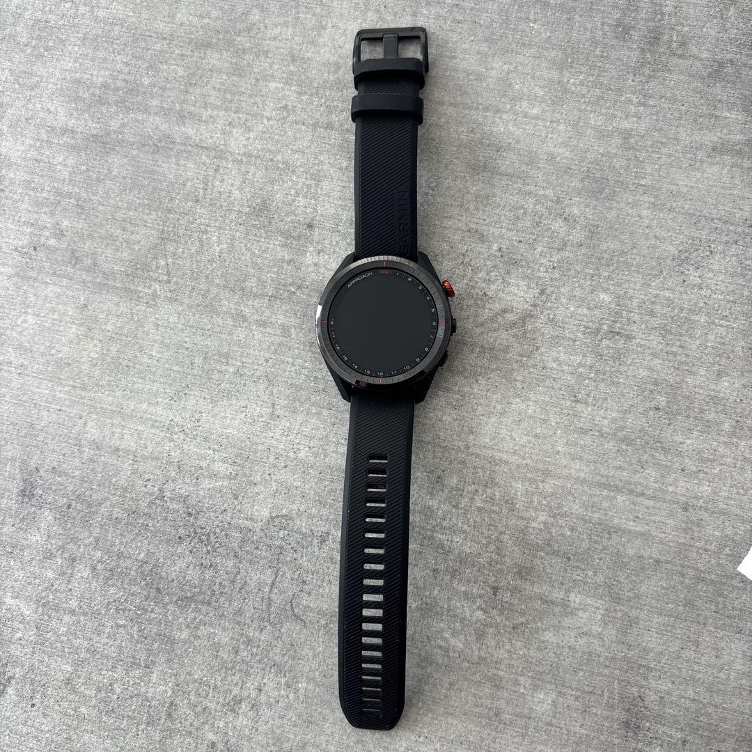 【美品】Garmin GPSナビ ゴルフ用　Approach S62 ブラック