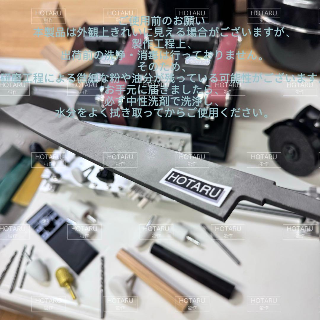 270mm 切付柳刃包丁 鏡面　黒檀黒水牛八角柄 刺身包丁 【全鋼】鞘付き