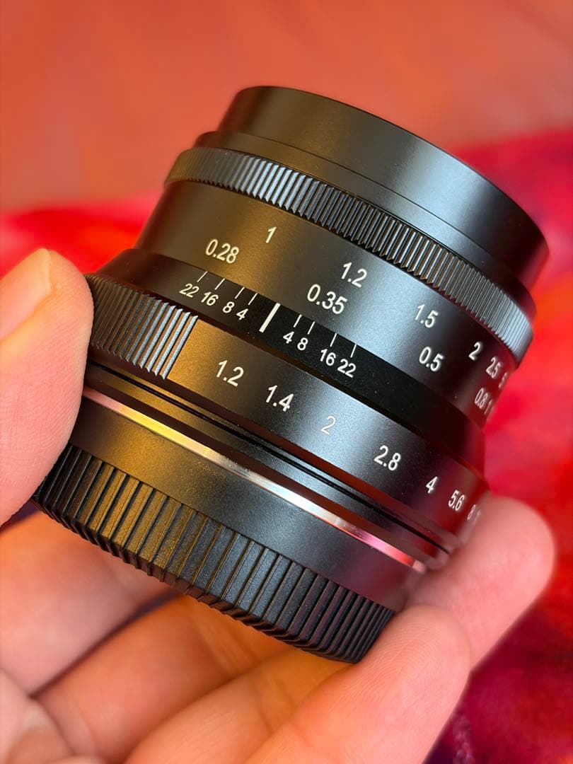 7Artisans 35mm f1.2 Ⅱ FXマウントレンズ fujifilm