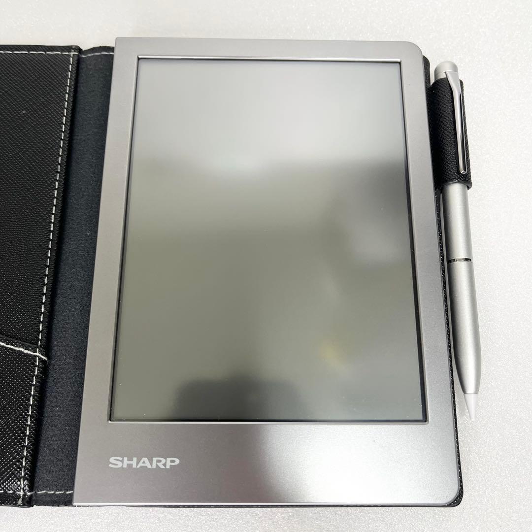 【極美品】SHARP 電子ノート WG-S50 シルバー ペン付き