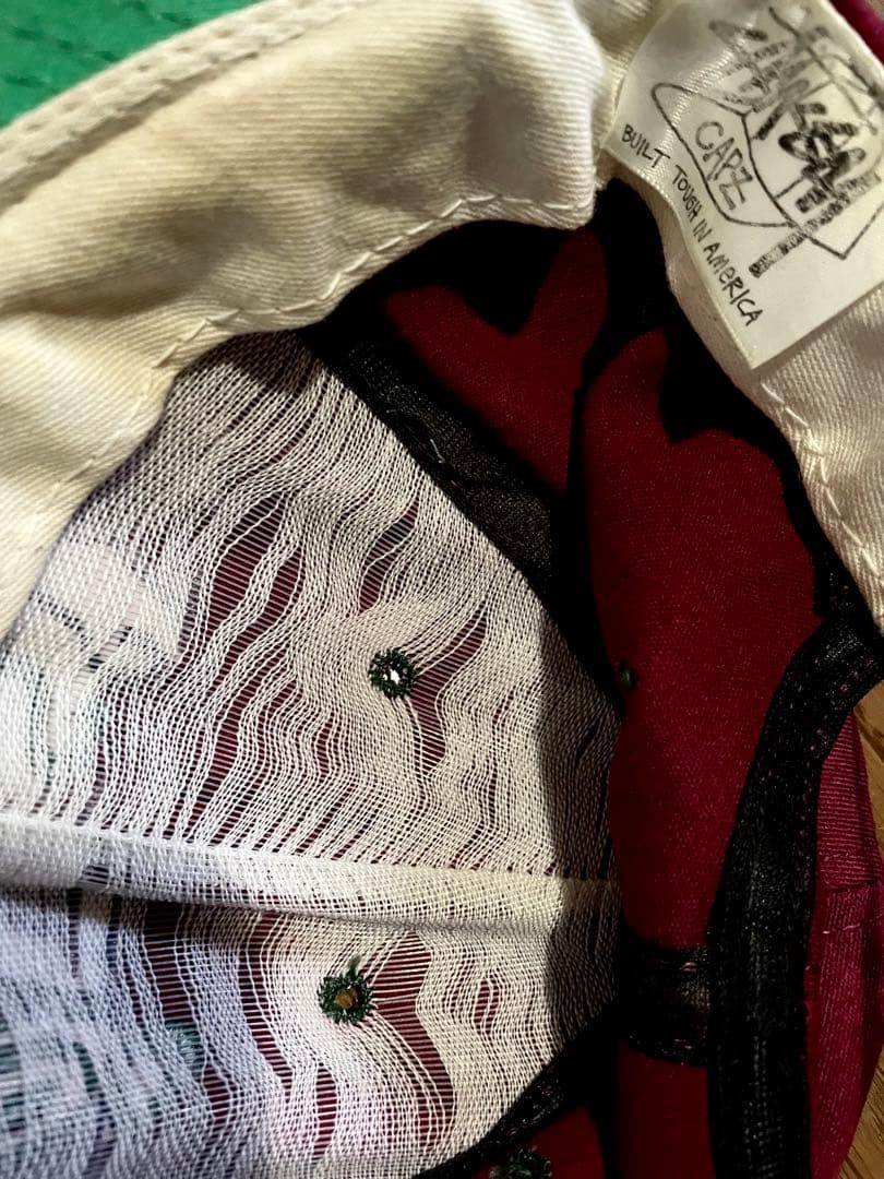 激レア 80s Old Stussy 音符 USA Cap