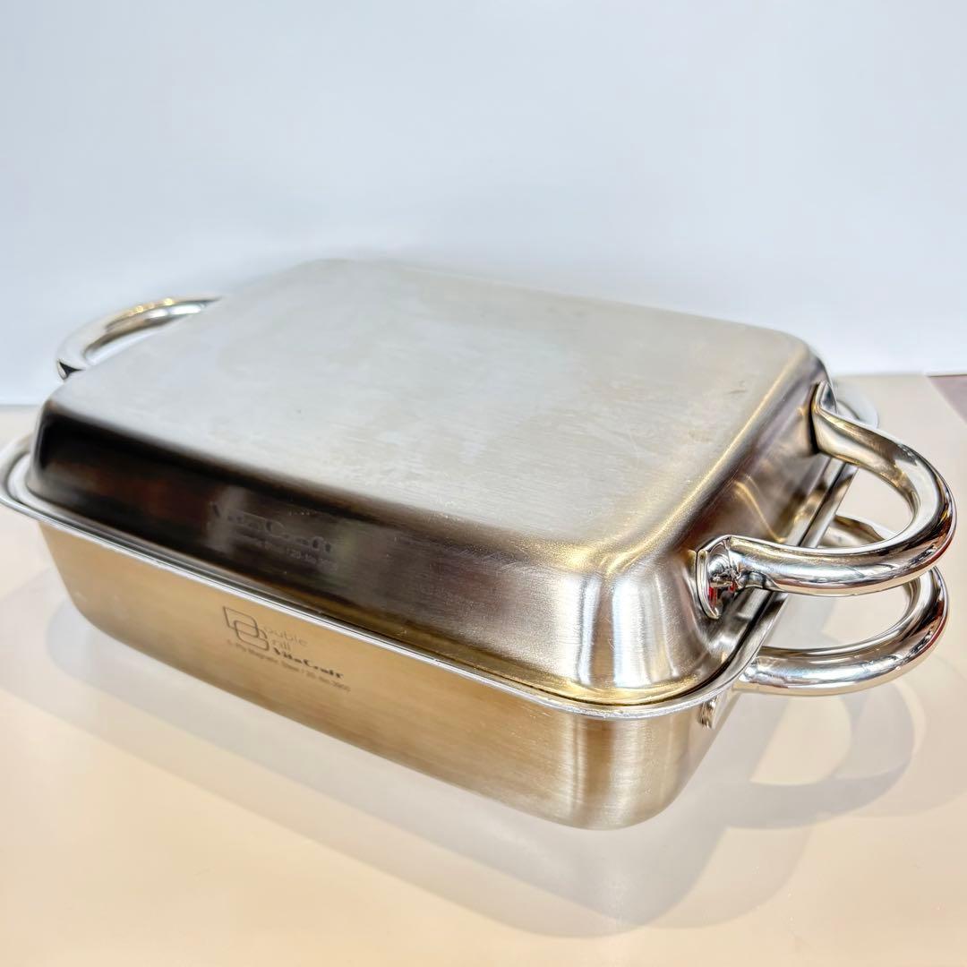 【ビタクラフト】ダブルグリルガラス蓋付きステンレス魚焼きグリルでもレシピ付き