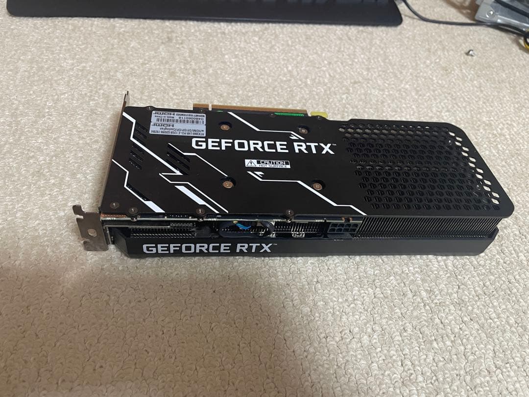 大特価‼️モンハンワイルズベンチ完走確認品‼️RTX3060 VRAM 12Gグラボ