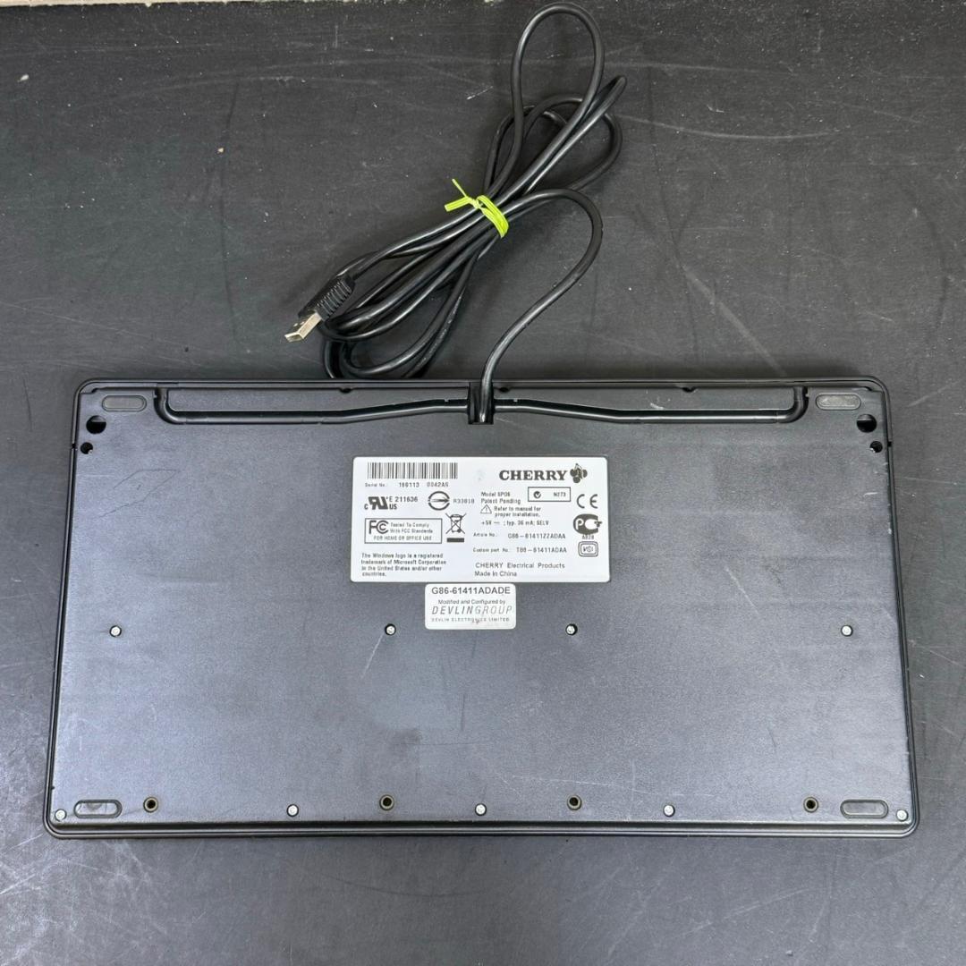 ☆CHERRY　キーボード　G86-61411　カードターミナルタッチパッド搭載