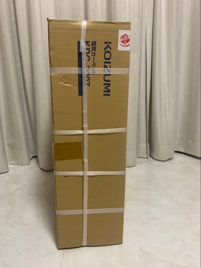 新品未使用　コイズミ 電気カーペット KDC-2007 2畳　カバー1枚付