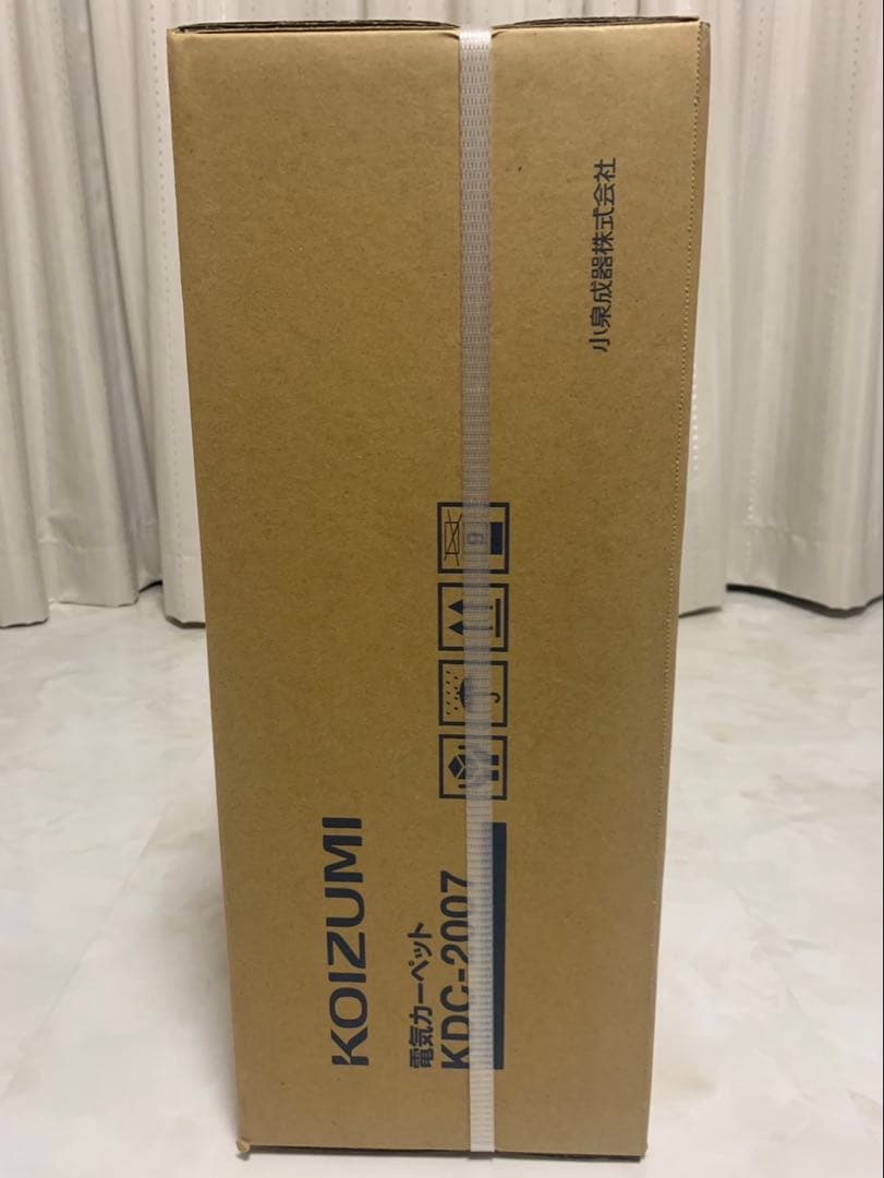 新品未使用　コイズミ 電気カーペット KDC-2007 2畳　カバー1枚付