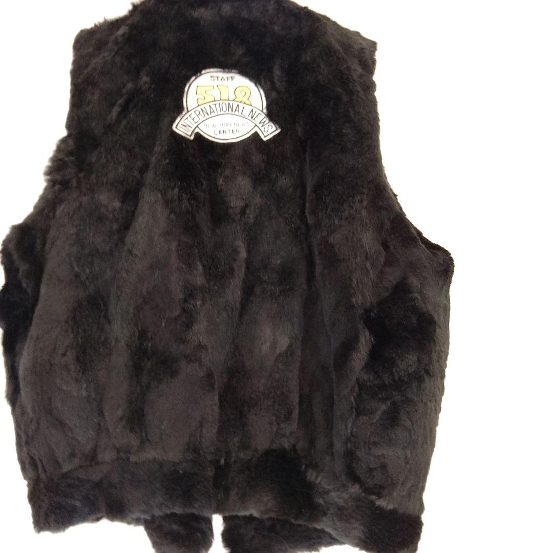 ☆星月夜☆！❣️ウィメンズOK!新品❣️ファー❣️リメイクベスト