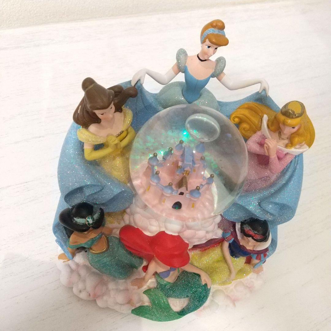ディズニープリンセス スノードーム スノーグローブ オルゴール