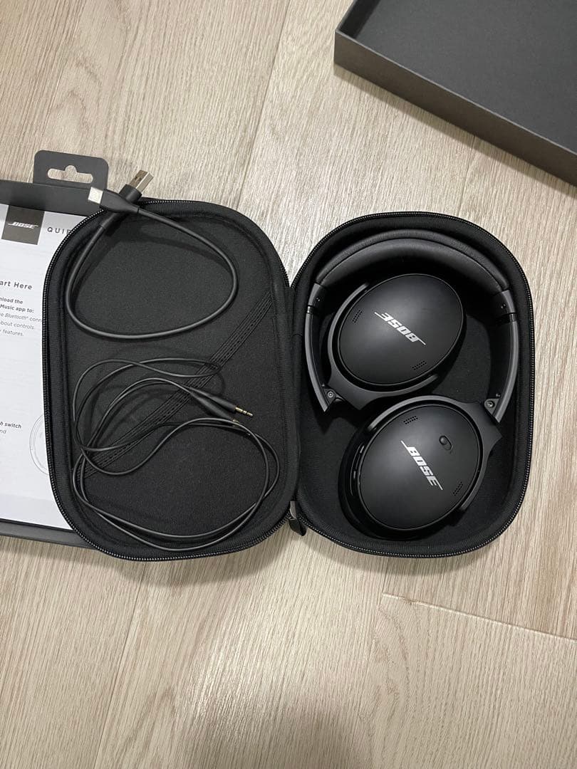 Bose QuietComfort 45（ブラック）ワイヤレスヘットフォン