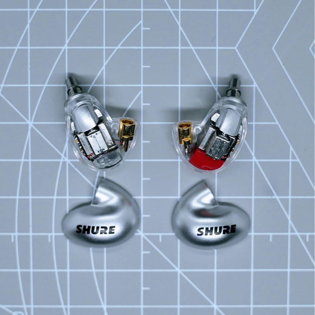 グラファイトシルバー DIY SE846(第2世代) 純正12BAユニット使用