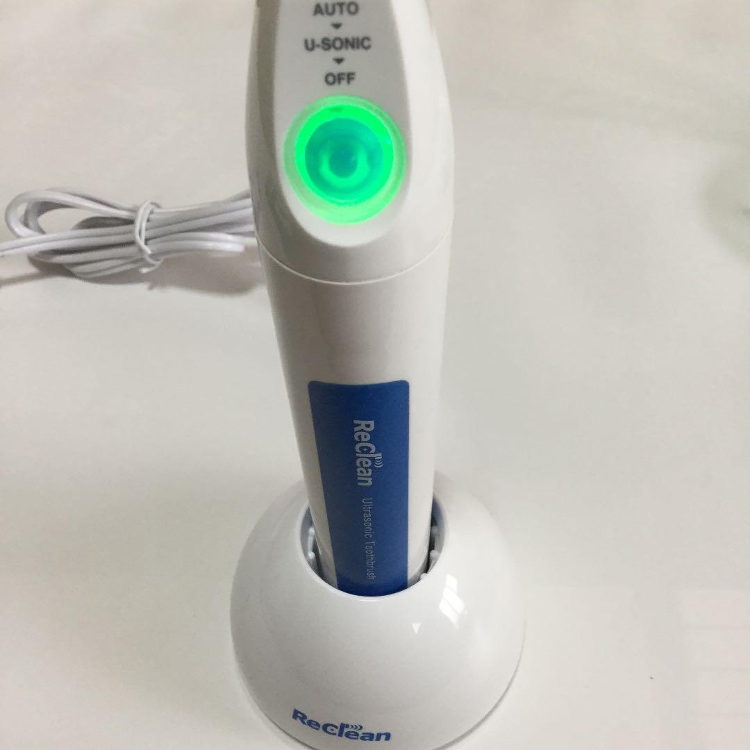 超音波歯ブラシ リクリーン AU-300 替ブラシ付き