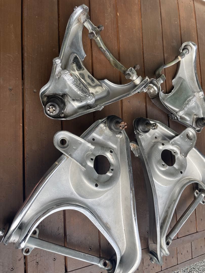 インパラ フロント アッパーアーム ロアーム メッキ ローライダー ハイドロ