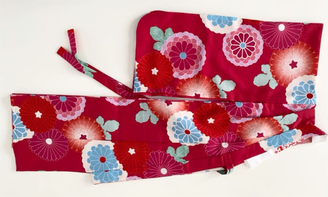 撫松庵　着物被布セット　三つ身七五三