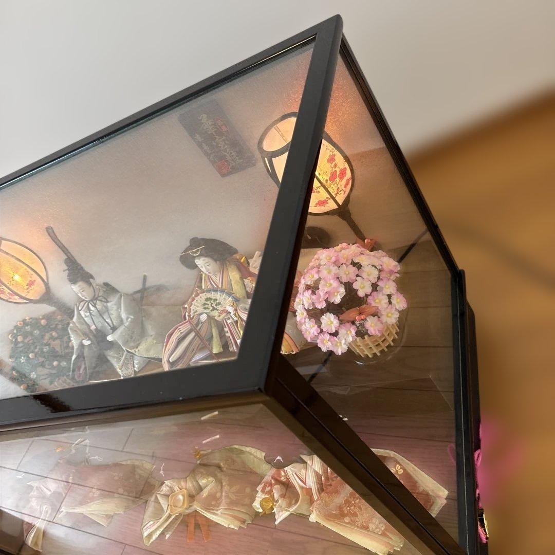 【美品】京童作　雛人形