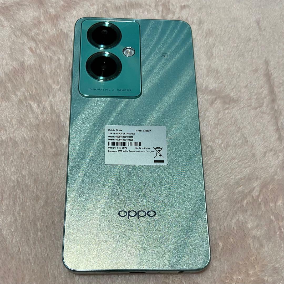 【美品】OPPO A79 5G グリーン 本体