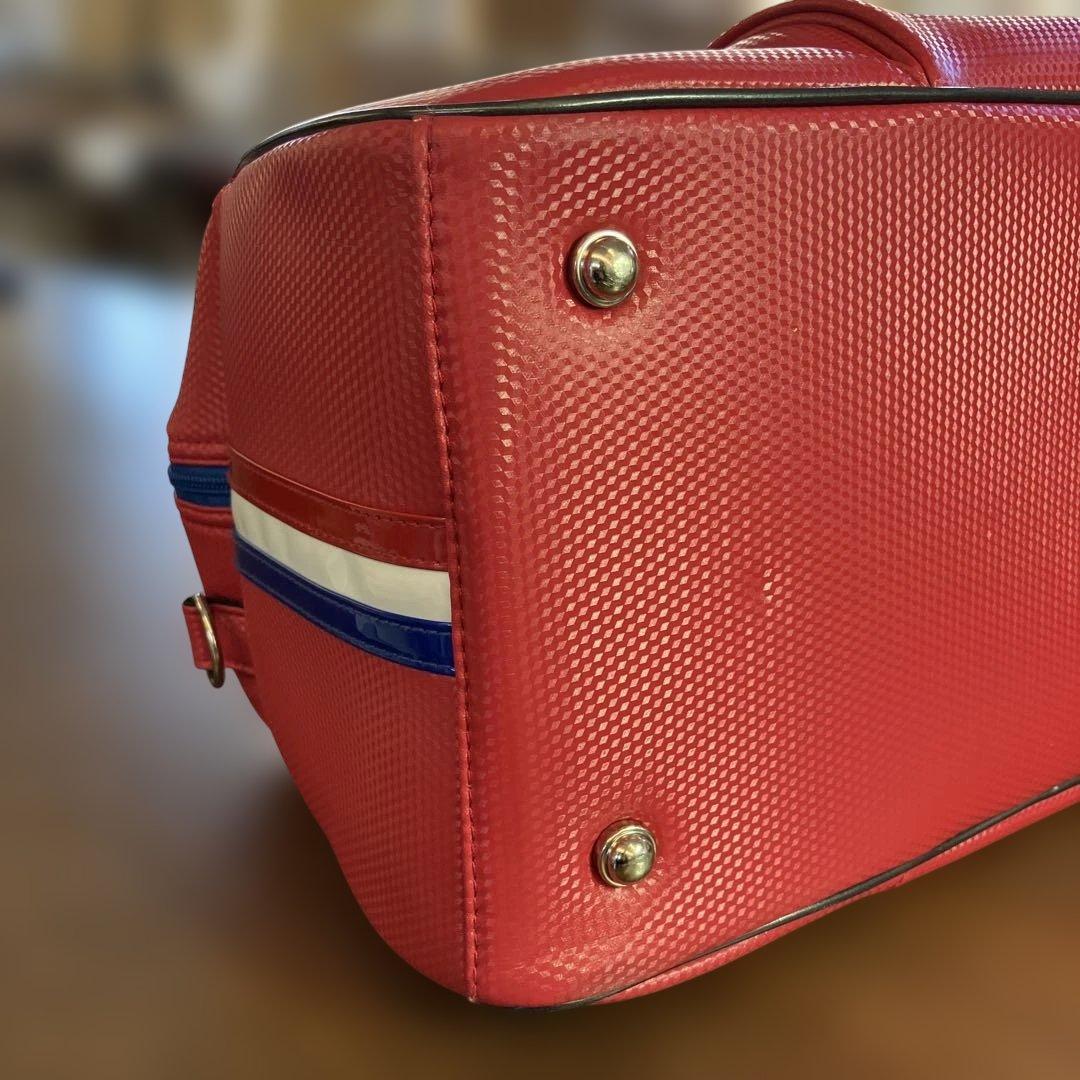 A2511-2050 カステルバジャック ゴルフバッグ レッド ボストンバッグ