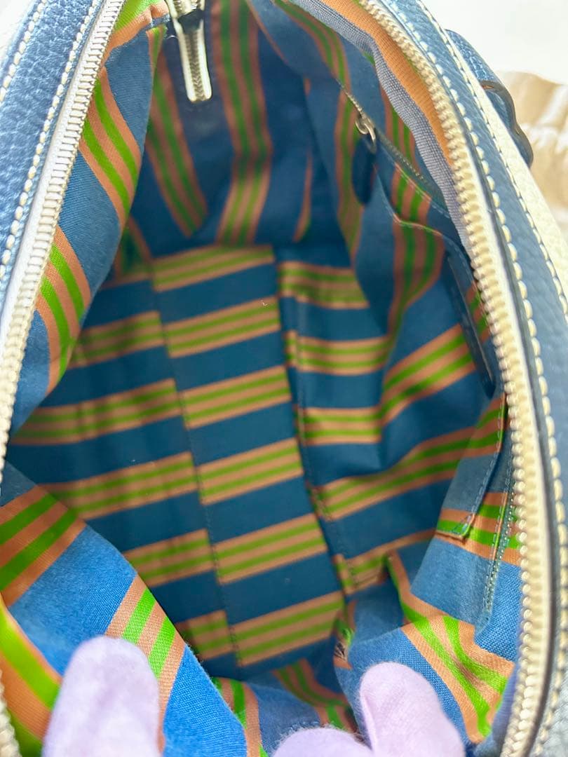 【HOGAN ホーガン】ホワイトレザーバッグ　イタリア発の高級ブランド