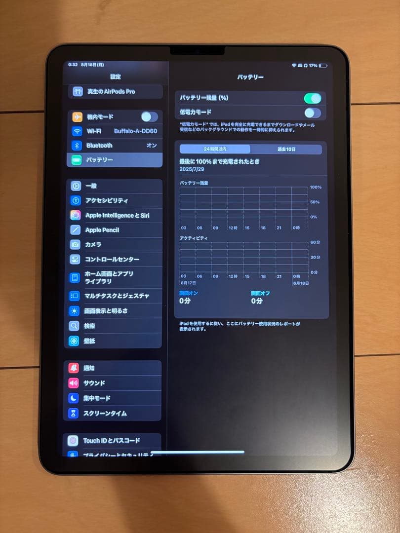 Apple iPad Air スペースグレー 第5世代 M1 64GB