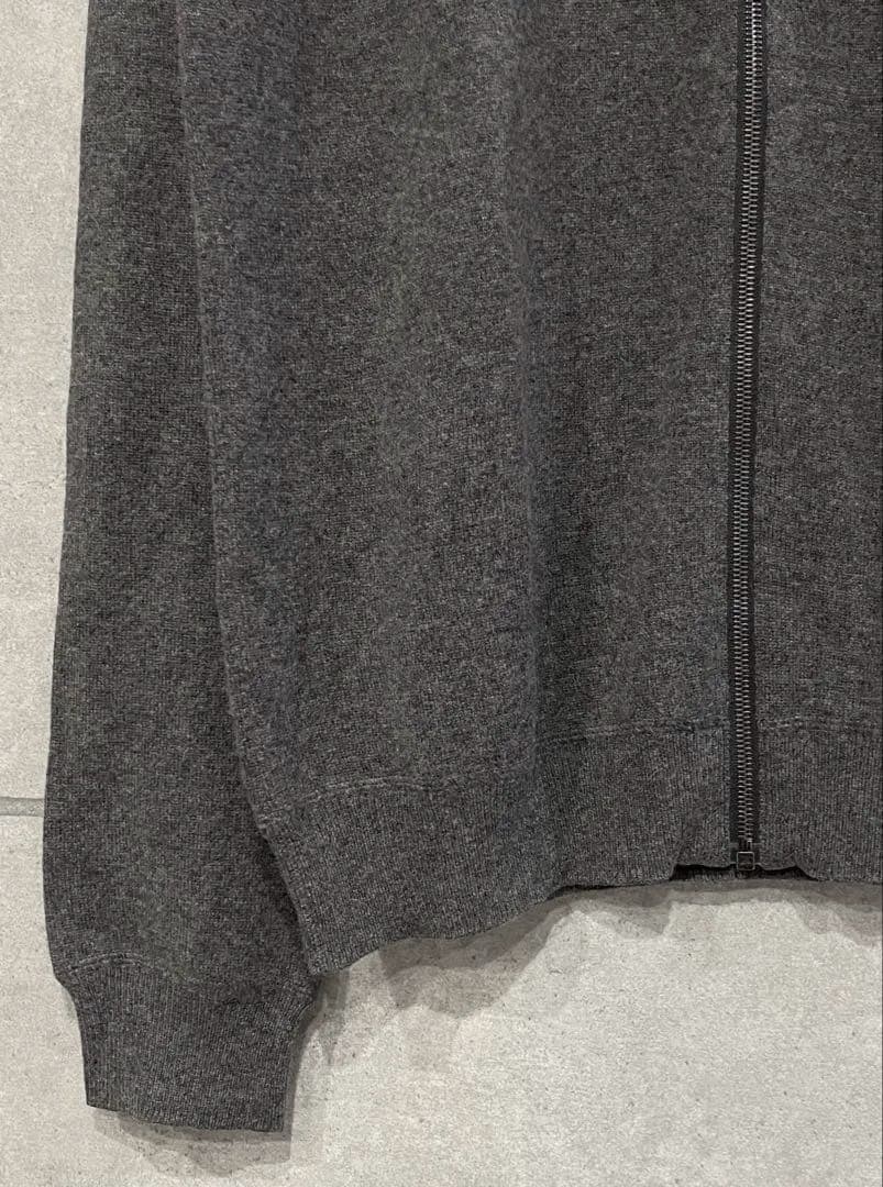 dunhill モンゴル製 カシミヤ100% ジップアップ セーター L相当