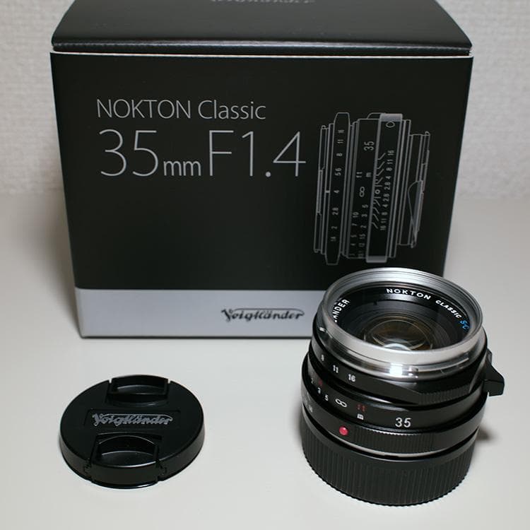 美品 NOKTON Classic 35mm F1.4 II SC VMマウント