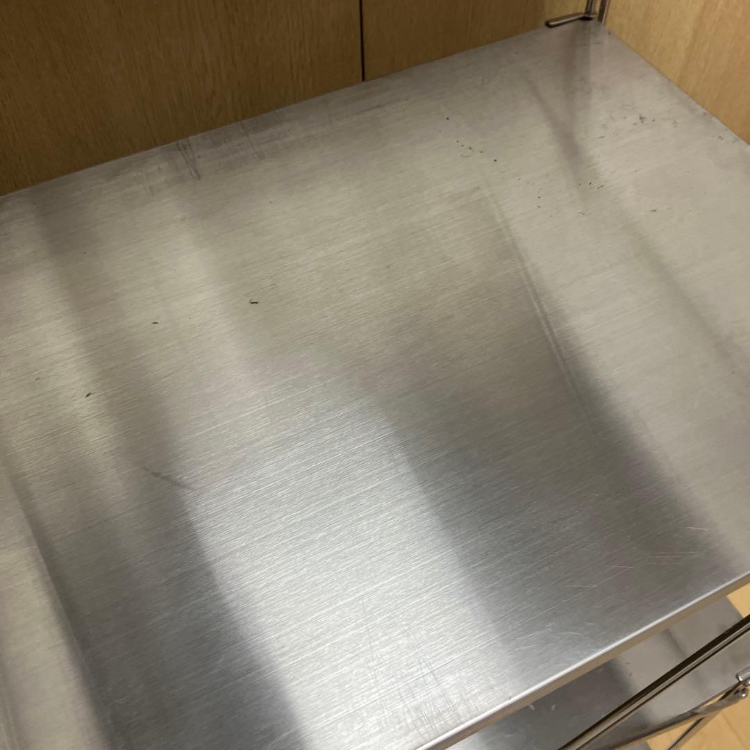 無印良品 ステンレスユニットシェルフ　4段オープンラック