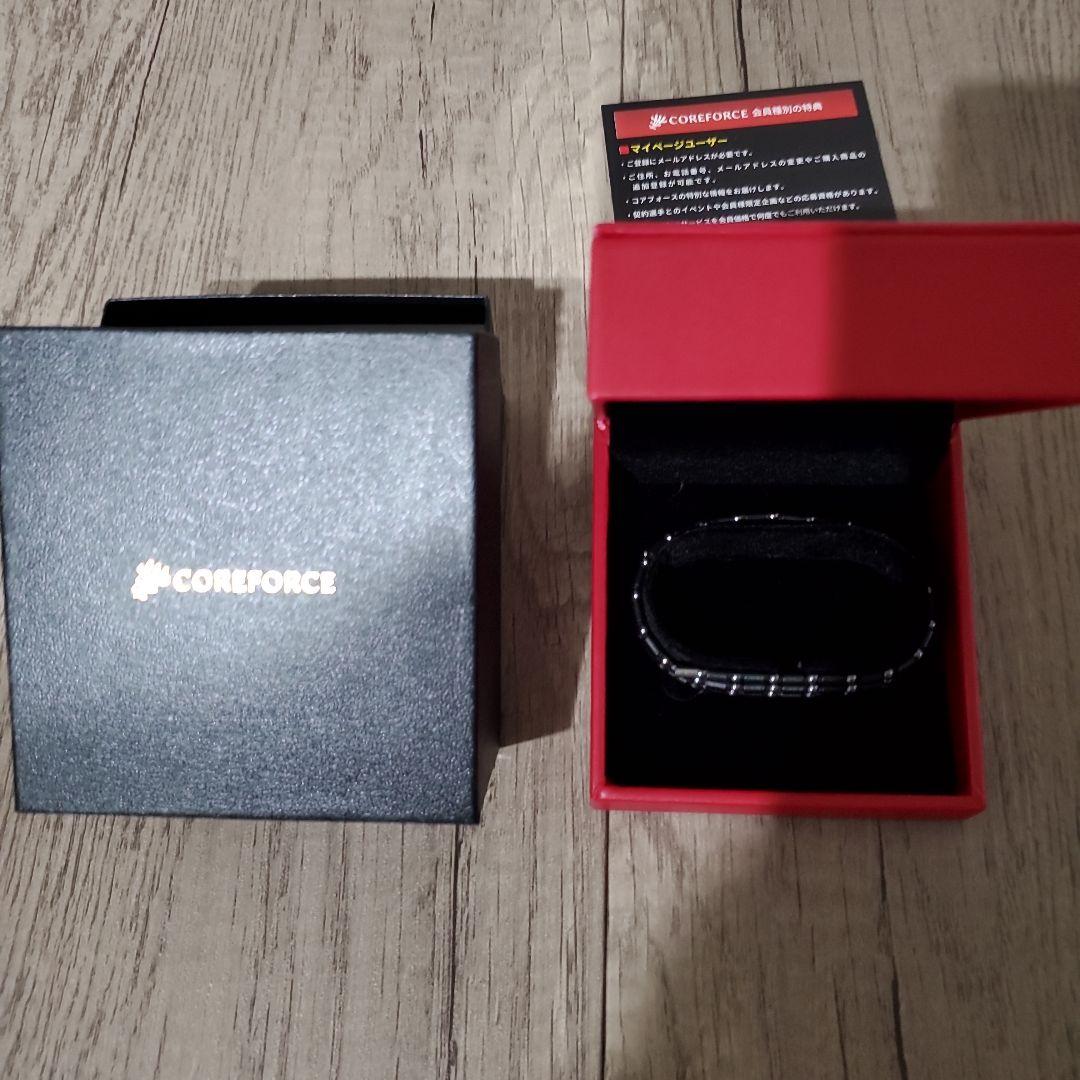 COREFORCE ブラック ネックレス