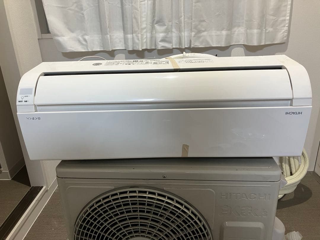 【引き取り限定】 2023年製10畳用HITACHI 白くまくん 壁掛けエアコン