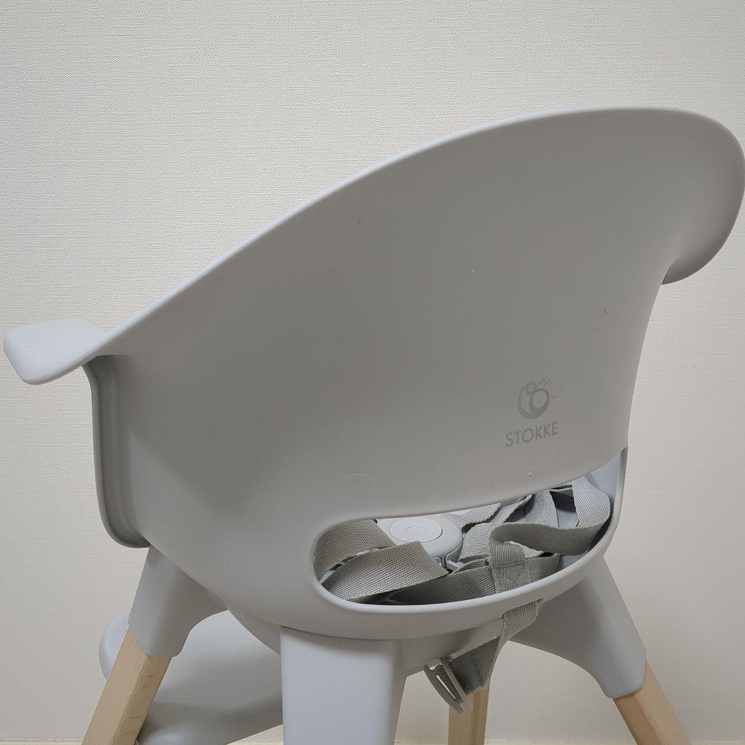 STOKKE　クリック　ハイチェア　グレー　ベビーチェア　簡単組み立て