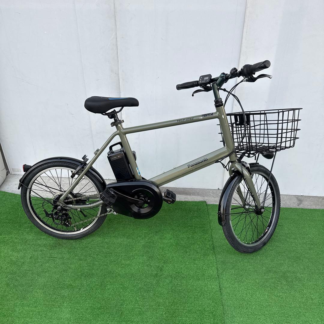 Panasonicパナソニック新型電動アシスト自転車スポーツ型 グリーン