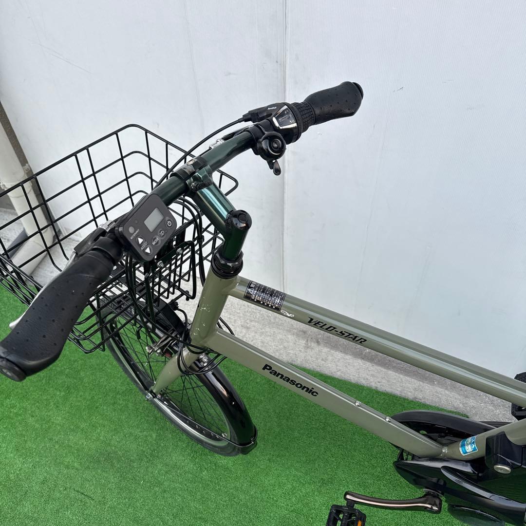 Panasonicパナソニック新型電動アシスト自転車スポーツ型 グリーン