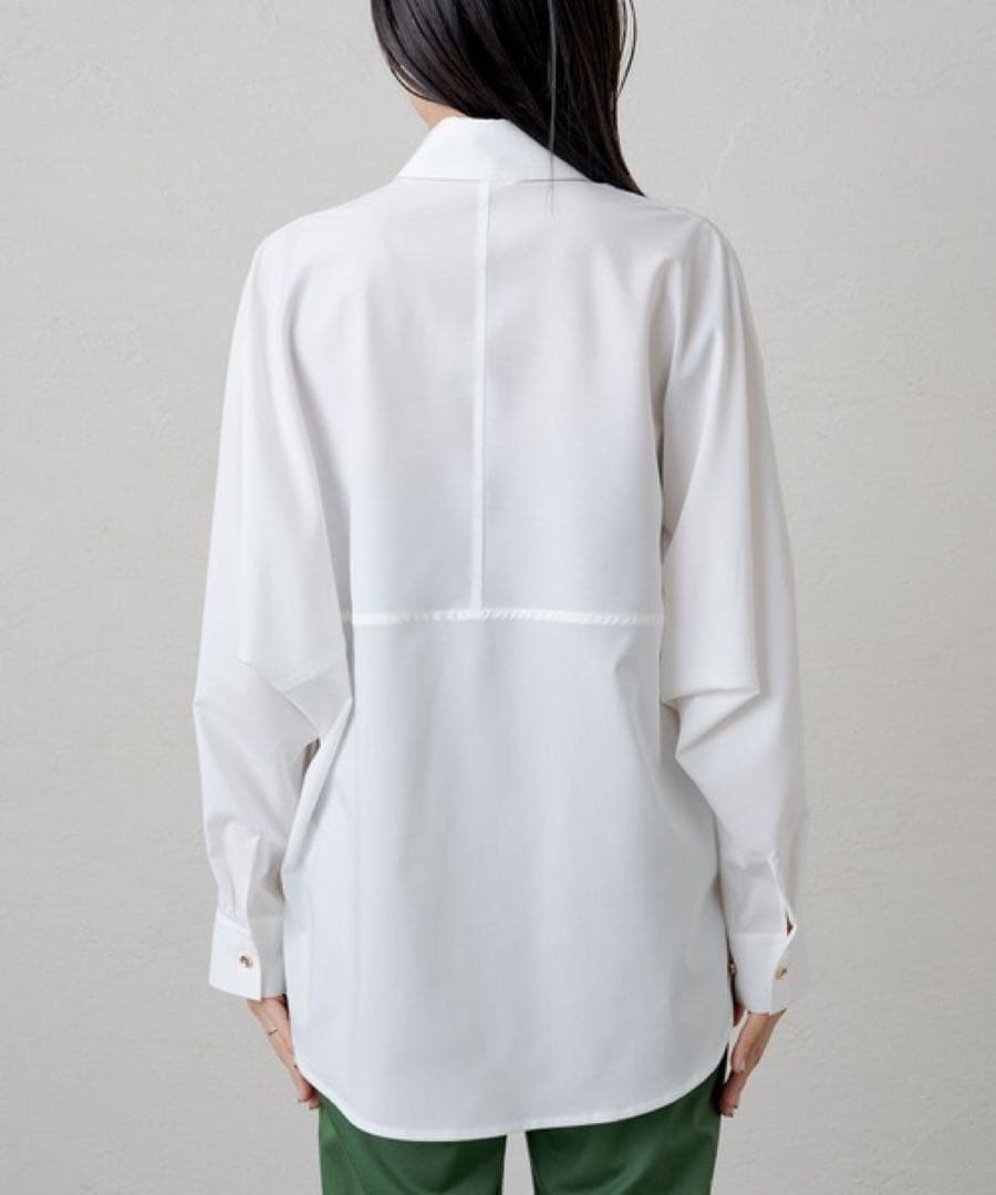 Loungedress(ラウンジドレス) 「ライトサテンBIGシャツ」
