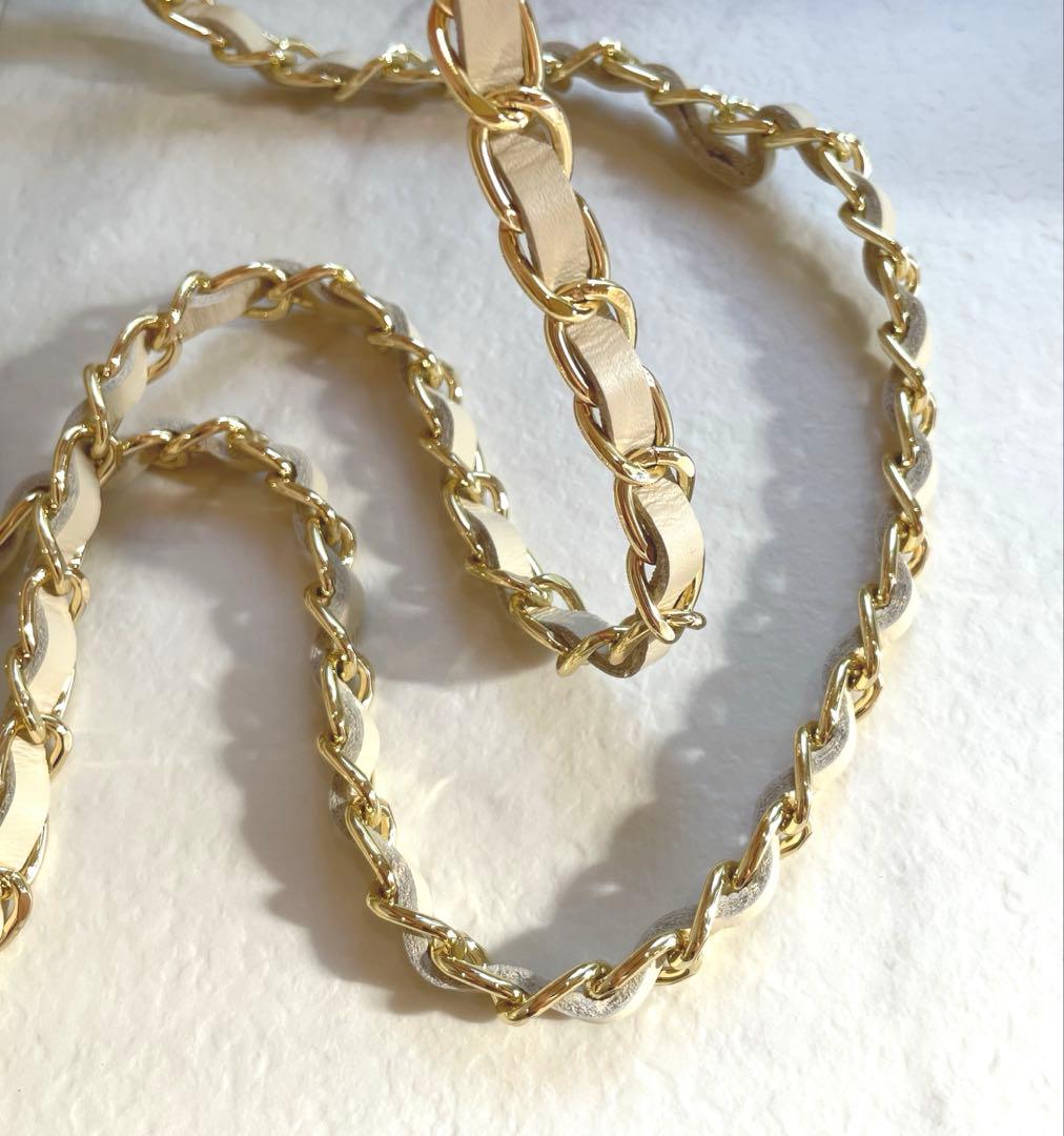 ☆うぱぱ☆【メゾンヴァンサン】定価29,700円 チェーンキルトバック