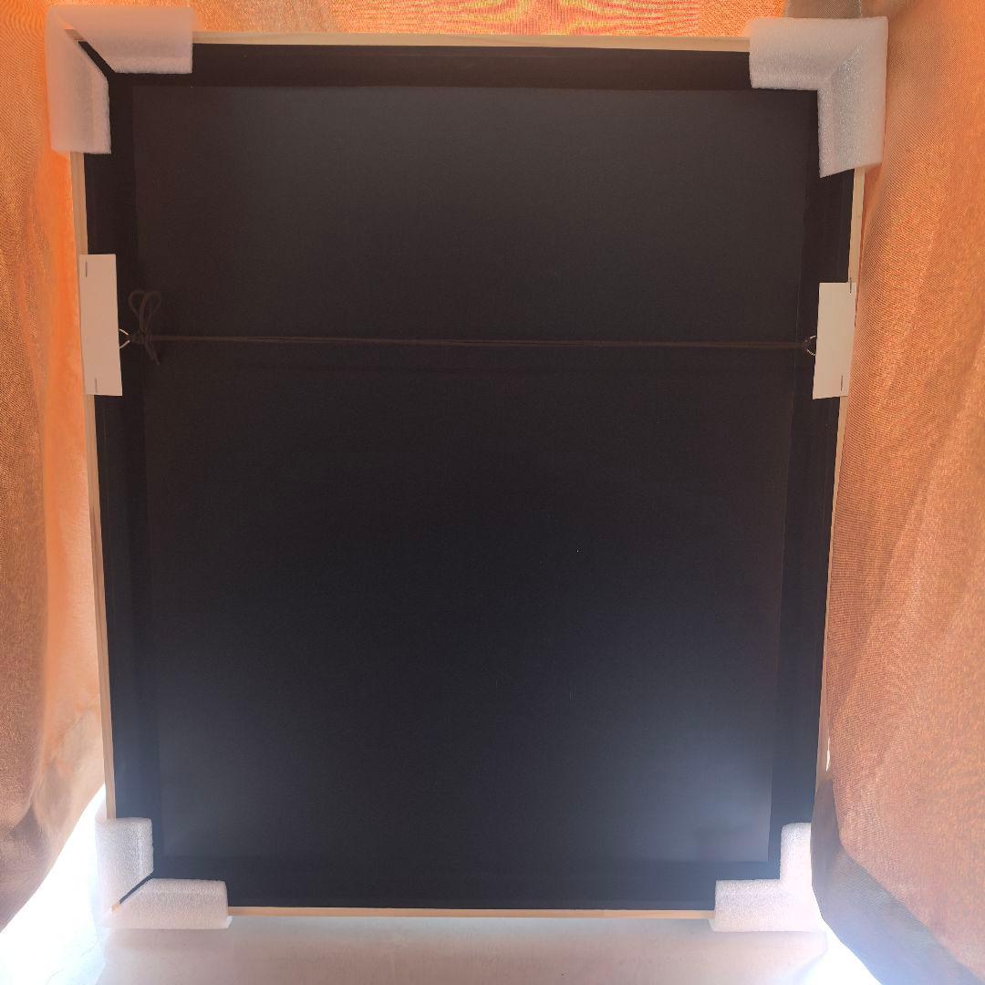 Kyne版画 村上隆 女性の顔 ピンク背景