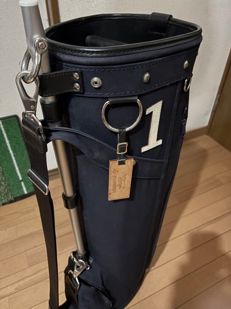 ヨ*～様 訳ありフード無し　超希少カラー木の庄帆布キャディバッグ