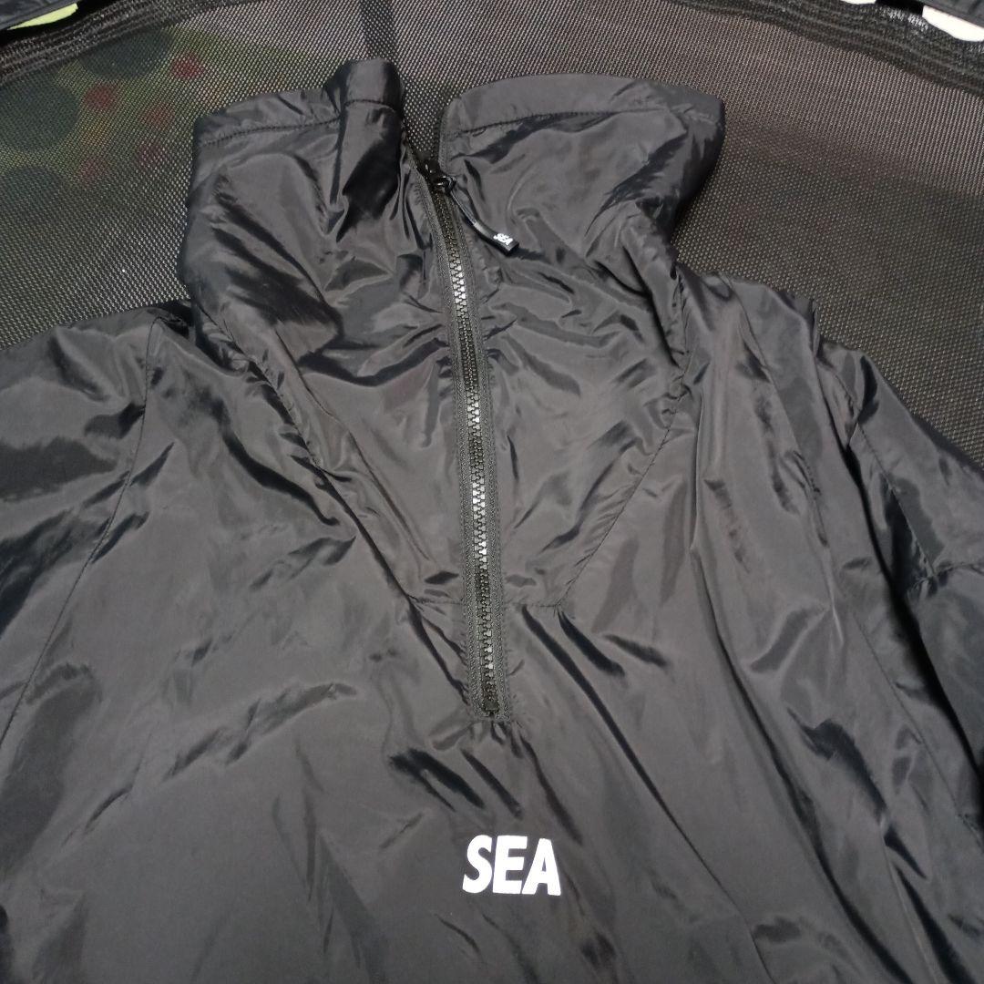 し*ん様 最終値下げ　WINDANDSEA ナイロンジャケット ブラック