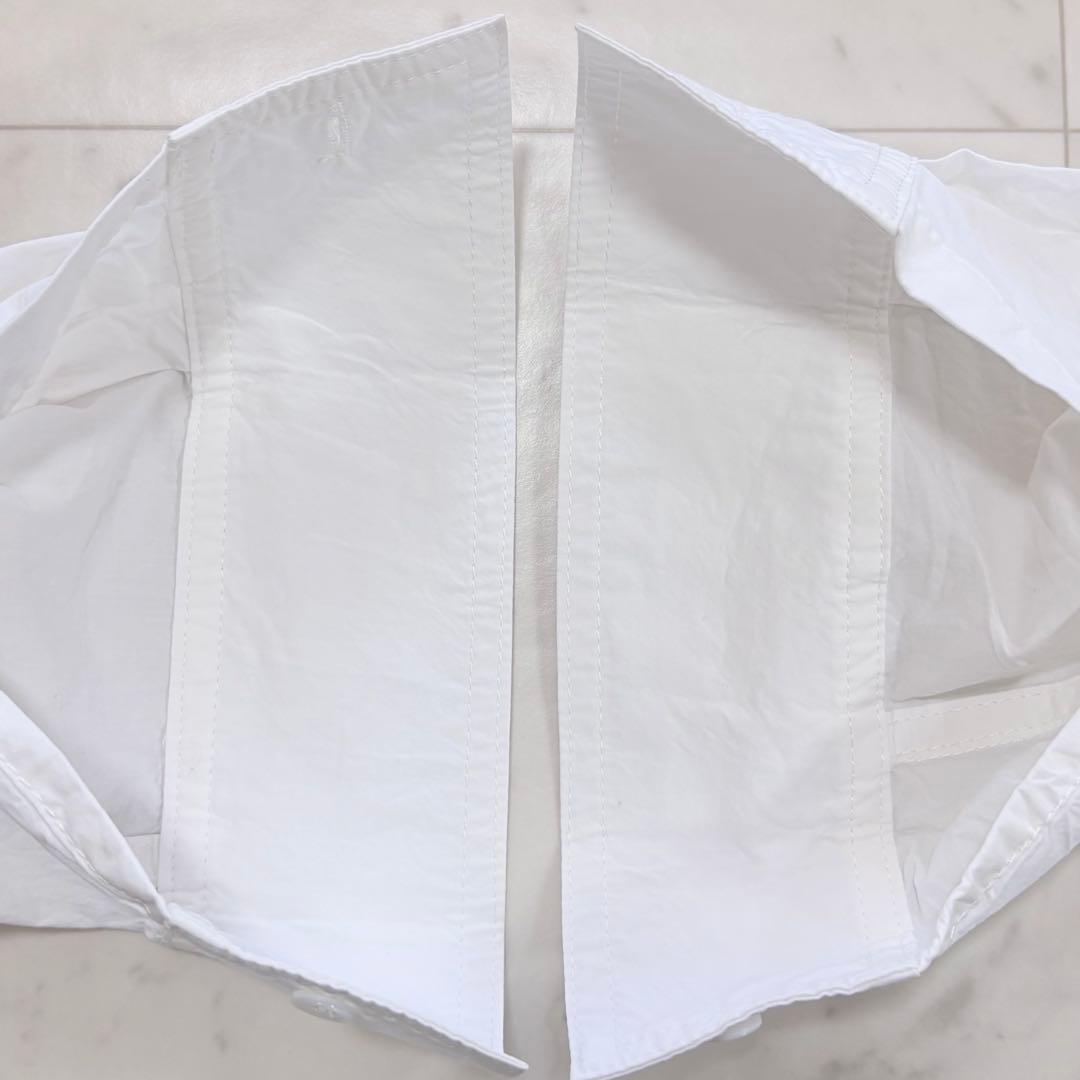極美品✨ビアズリー シャツチュニック　ロングシャツ　白シャツ　オーバーサイズ